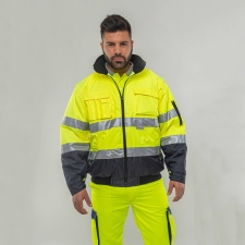 Windproof jacket (Clovelly HI-VIS PILOT)